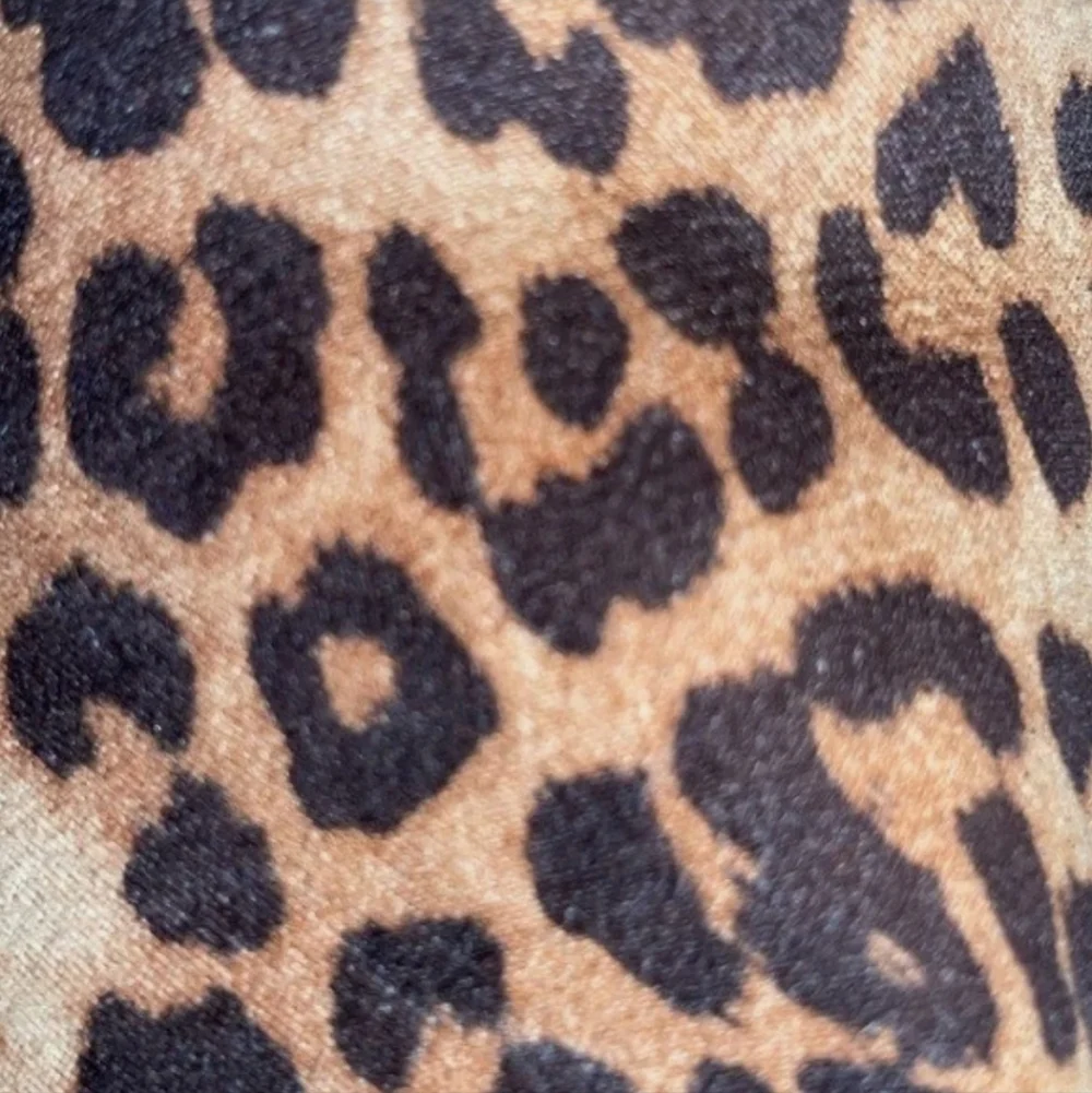 A New Day Krista Microsuede Pointed Leopard Chelsea Bootie, Sz 10